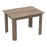 Τραπέζι Manka pakoworld σε sonoma truffle απόχρωση 110x80x77εκ