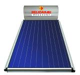 Helioakmi Megasun 160lt 2,10τμ Glass Τριπλής Ενέργειας Ηλιακός Θερμοσίφωνας Με Επιλεκτικό Συλλέκτη Με Σταθερή Σερπαντίνα Για Αντλία Θερμότητας και Βάση Ταράτσας