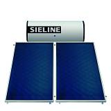 Sieline Ηλιακός Θερμοσίφωνας 300lt 4m² Inox Τριπλής Ενέργειας Με Επιλεκτικό Συλλέκτη και Βάση Ταράτσας