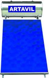 Artavil 120lt 1.5m² Glass Διπλής Ενέργειας