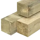 Ξύλινη κολώνα εμποτισμένη  9 x 9εκ. - 9 x 9 x 200εκ.