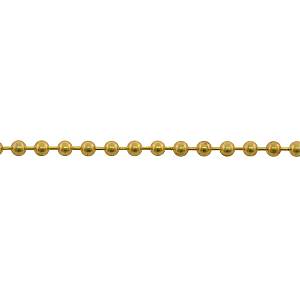 Αλυσίδα Μπίλιας Μπρούτζινη Γυαλιστερή Φ3.2mm 1m