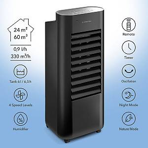 Trotec PAE 22 Aircooler Υγραντήρας-Καθαριστής Αέρα Με Δροσισμό