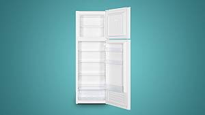 Nobu NB172W Δίπορτο Ψυγείο 229lt Υ172xΠ60.5xΒ60cm Λευκό