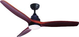 Aca FANKVBR40G Ανεμιστήρας Οροφής 132cm με Φως και Τηλεχειριστήριο Καφέ 5208055098910