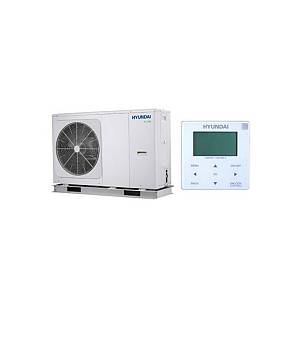 Hyundai V12W/D2RN8-B Αντλία θερμότητας 12Kw Τριφασική Monoblock Full DC Inverter R32 WiFi Standard