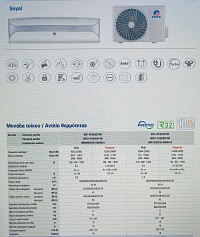 Gree Soyal GRC/GRCO-121QI/KSY-N5 Κλιματιστικό Inverter 12000 BTU A+++/A+++ με Ιονιστή και Wi-Fi