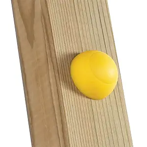 Κάλυμμα βίδας για παιδικές χαρές - Κίτρινο 6mm