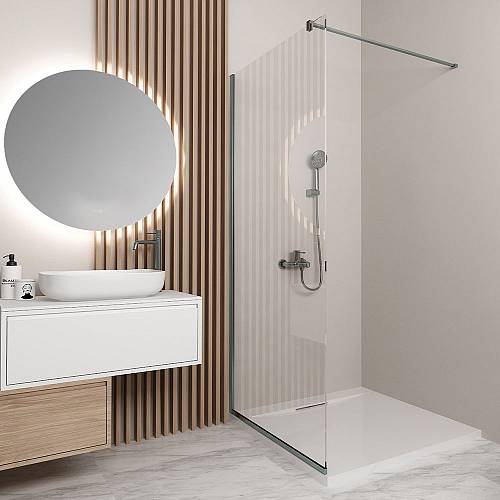 Serena Gun metal  H200 100 cm