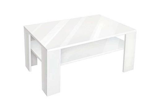 Τραπέζι σαλονιού Medeia White, ​100/51/50, Genomax