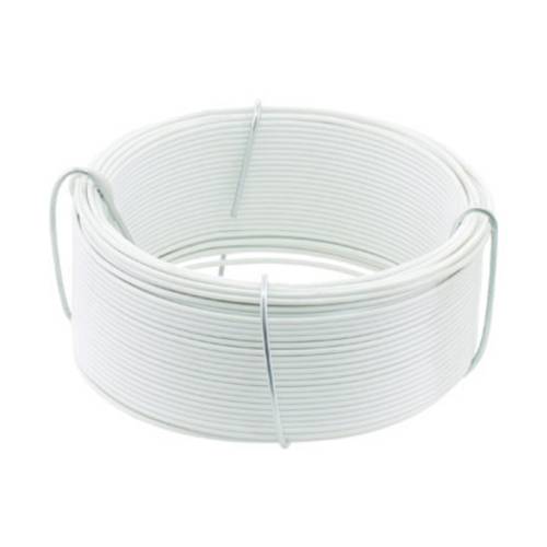 Ατσάλινο Καλώδιο Λευκό Πλαστικό 14mm 30mm