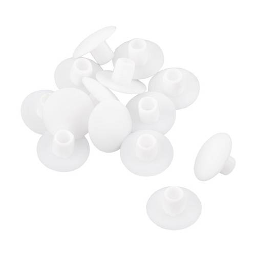Καπάκι Φ4mm Λευκό Πλαστικό