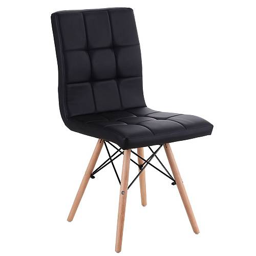 Καρέκλα ArteLibre CUPPLESSUS Μαύρο PU 43x55x86cm