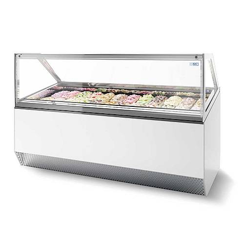 Isa MILLENNIUM 190 ST Βιτρίνα παγωτού 20 γεύσεων