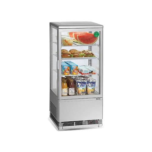 Bartscher 700778G (silver) Βιτρίνα Συντήρησης Επιτραπέζια Πανοραμική