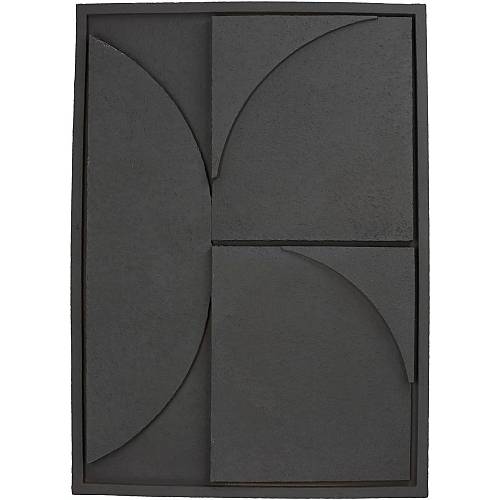 Διακοσμητικό Τοίχου ArteLibre Γκρι Polyresin 49.5x4.5x69.5cm