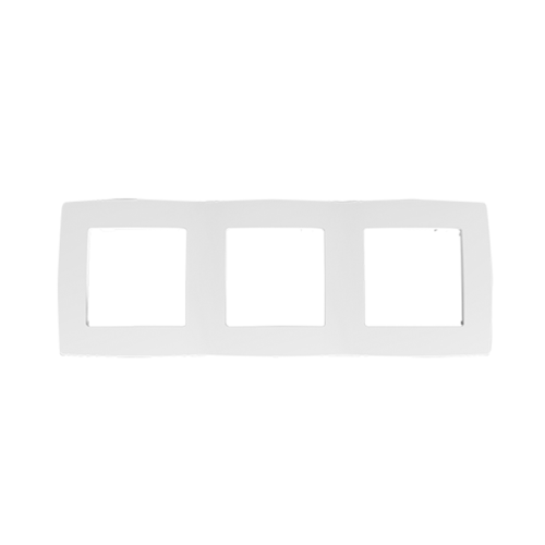 PRIME ΠΛΑΙΣΙΟ 3 ΘΕΣΕΩΝ IP20 ΛΕΥΚΟ