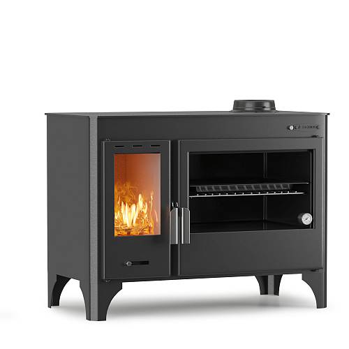 Thermiki ATS ΜΑSΙΝΑ PLUS 500 Σόμπα Ξύλου Ατσάλινη Με Φούρνο 11kw