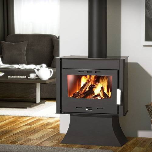 Thermiki ATS 100 Σόμπα Ξύλου Ατσάλινη 12kw