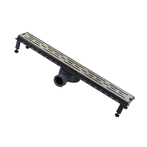 Gehler Camino Κανάλι Ντουζιέρας Inox 304 με Βάση PVC 500x70mm