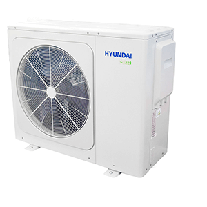 Hyundai HYELHC-V16W/D2N8-C Αντλία θερμότητας 12Kw Μονοφασική Monoblock Full DC Inverter R32 WiFi Standard Μικρών Διαστάσεων