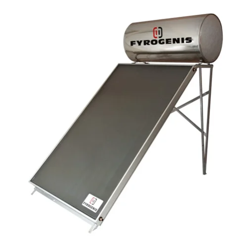 Fyrogenis 120lt 1,95m² Glass Διπλής Ενέργειας Ηλιακός Θερμοσίφωνας