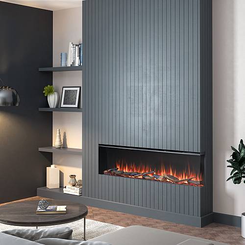 Richen 3D Insert 153 Ηλεκτρικό Τζάκι Τοίχου 2000W Μ152.8xΥ49.5xΒ21cm