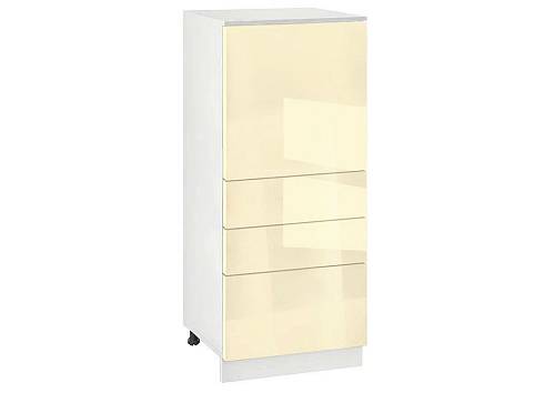 Ντουλάπι Κουζίνας επιδαπέδιο 60εκ., Νο 600K Ivory, κωδ.1219922649 , Genomax