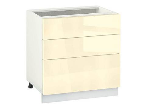 Ντουλάπι Κουζίνας επιδαπέδιο 80εκ., Νο 803  Ivory, κωδ. 1229920585, Genomax