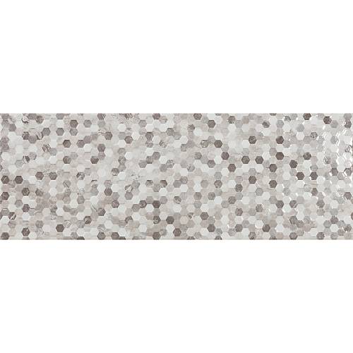 Πλακάκι LOUVRE Décor Gris Mosaico Rlv KARAG 25x70cm