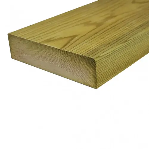 Ξύλινη δοκός εμποτισμένη  4,5 x 12εκ. - 4,5 x 12 x 420εκ.