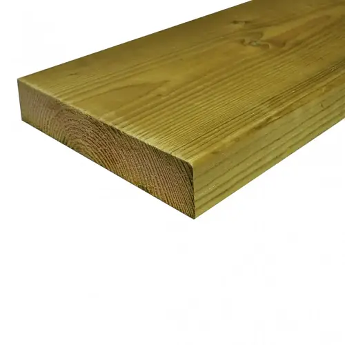 Ξύλινη δοκός εμποτισμένη   4,5 x 14,5εκ. - 4,5 x 14,5 x 420εκ.