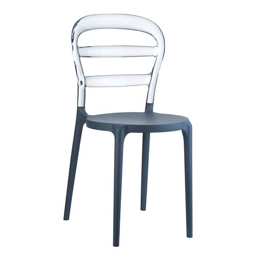 BIBI DARK GREY/CLEAR(Σ4)TRANSP.ΚΑΡΕΚΛΑ