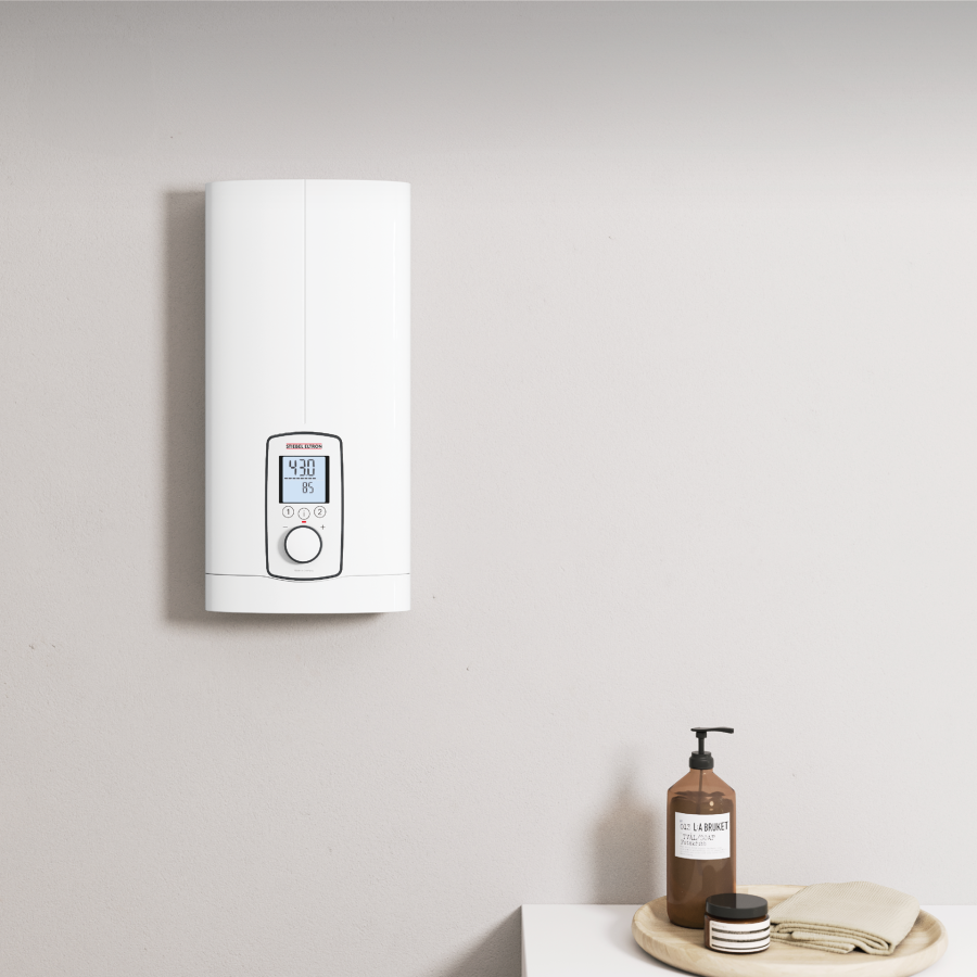 STIEBEL ELTRON - DHE 18/21/24 Επιτοίχιος Ταχυθερμοσίφωνας Κεντρικός Τριφασικός