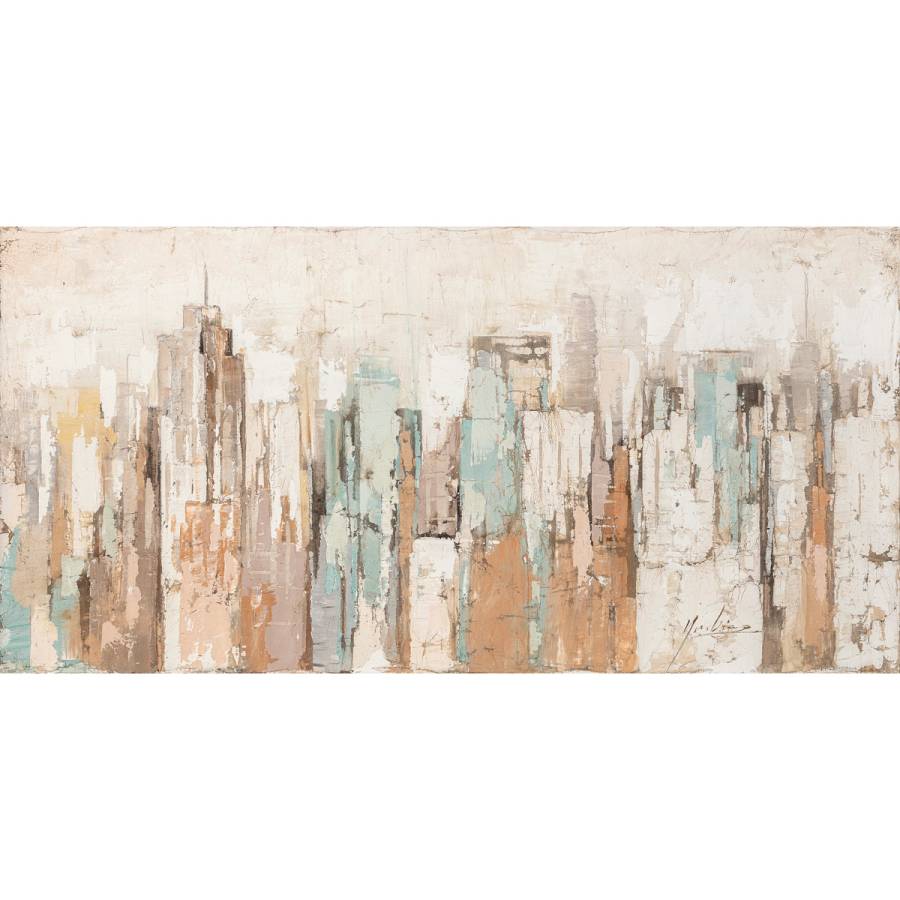 Πίνακας ArteLibre Πόλη Καμβάς 120x60cm