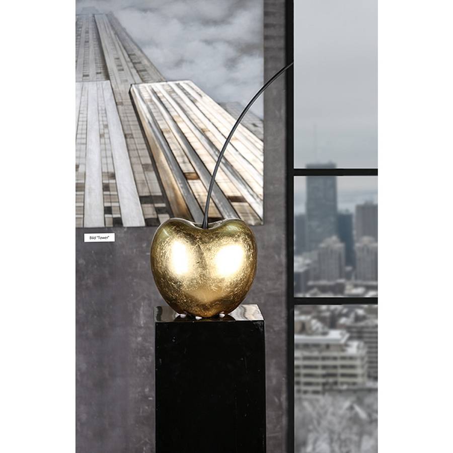 Αντικείμενο Διακόσμησης Cherry Celebration Κεραμικό Χρυσό 17X145X40Cm 17X145X40Cm