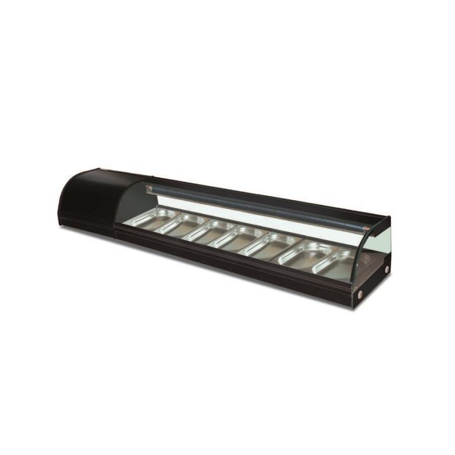 KlimaItalia SH 180 Βιτρίνα συντήρησης για Sushi 7 GN 1/3