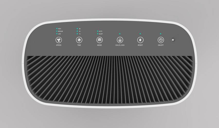 Carrier Pioneering Air UV CAFN051LC2 Καθαριστής Αέρα Λευκός