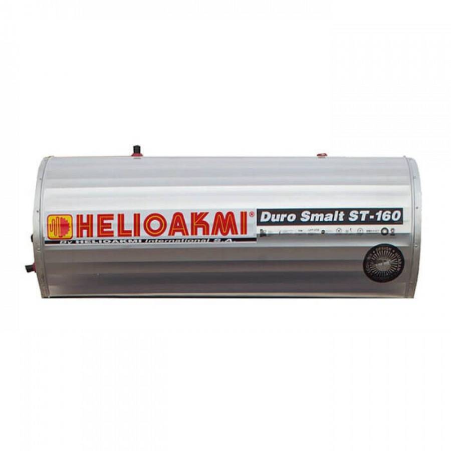 Helioakmi 200lt Boiler Μπόιλερ Glass Τριπλής Ενέργειας Ηλιακού Θερμοσίφωνα