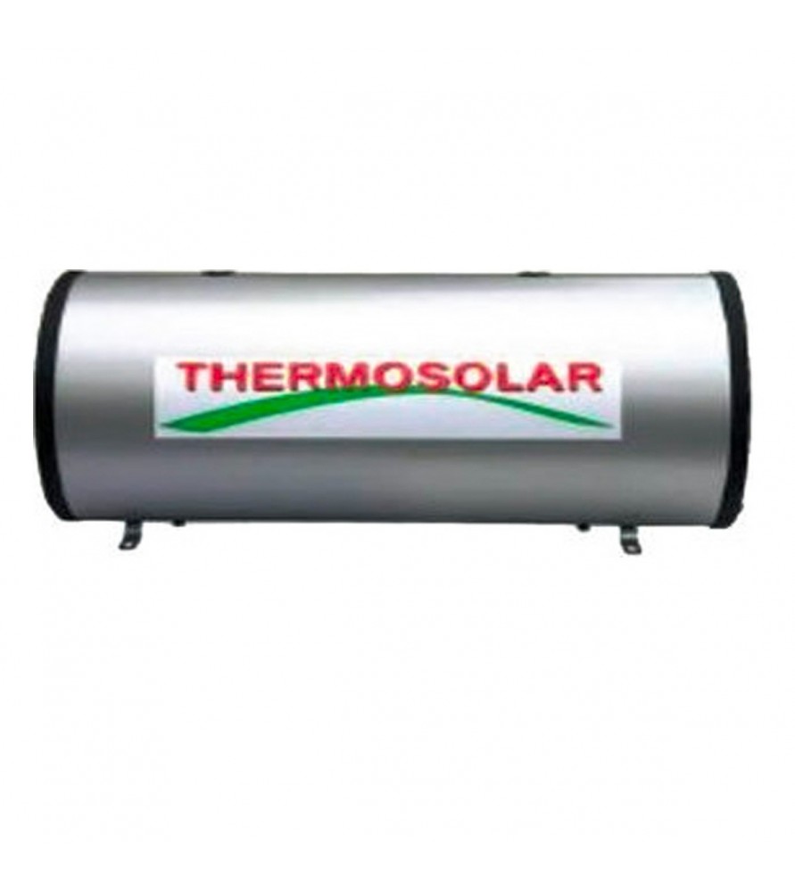 Thermosolar 200lt Boiler Μπόιλερ Glass Διπλής Ενέργειας Ηλιακού Θερμοσίφωνα