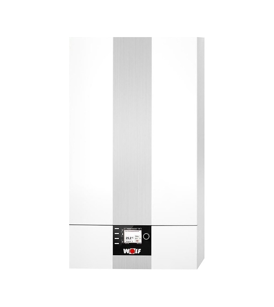 Wolf CGB-2-38 38kw Επιτοίχιος Λέβητας Συμπύκνωσης Αερίου-Υγραερίου Με Ζεστά Νερά Χρήσης