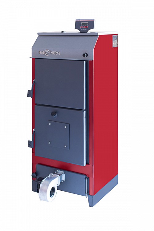Halcotherm HL3X 100 Λέβητας Ξύλου Χαλύβδινος 100.000Kcal/h 3 Διαδροµών Με Ψηφιακό Πίνακα