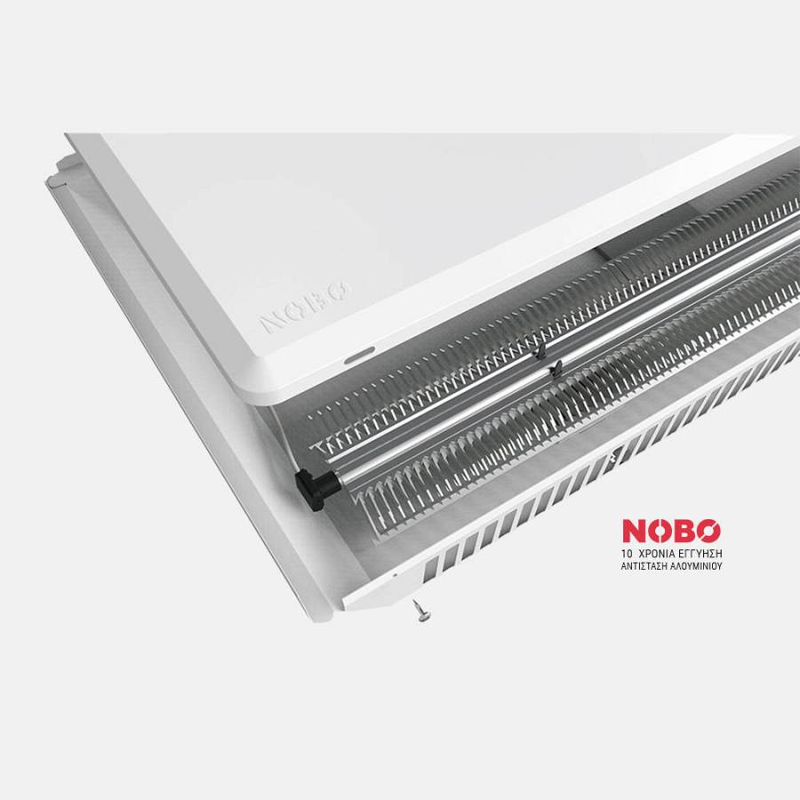 Nobo NTL4R 10 Θερμοπομπός 1000W με Θερμοστάτη και WiFi Με Πόδια Και Ρόδες