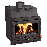 Prity C W18 Ενεργειακό Τζάκι Καλοριφέρ Ξύλου Ίσιο 23kW