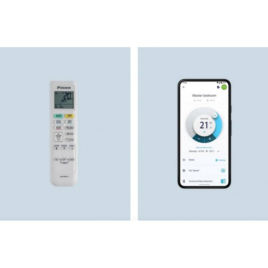Daikin Comfora FTXP25N9/RXP25N9 Κλιματιστικό Inverter 9000 BTU με Wi-Fi