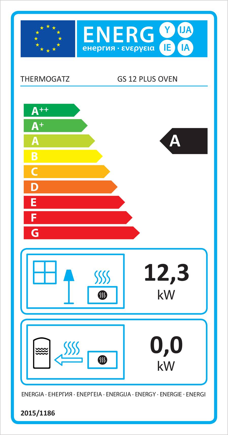 GS 12 PLUS OVEN Γκρι